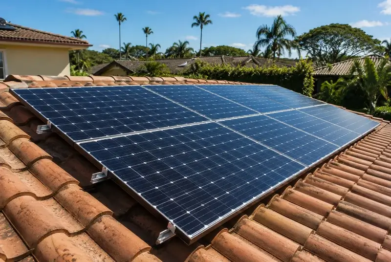 Installation de panneaux solaires à Champagnac